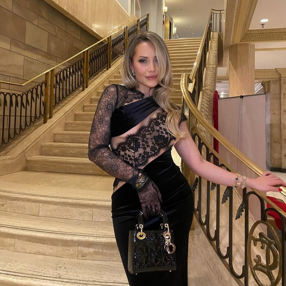 Bronx and Banco Cobra One Shoulder Gown